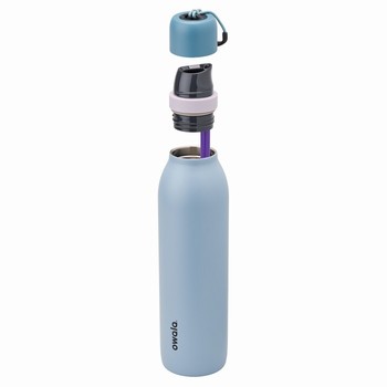 Owala 24oz FreeSip® Twist Water Bottles Blue Canada | KMXOI-4056